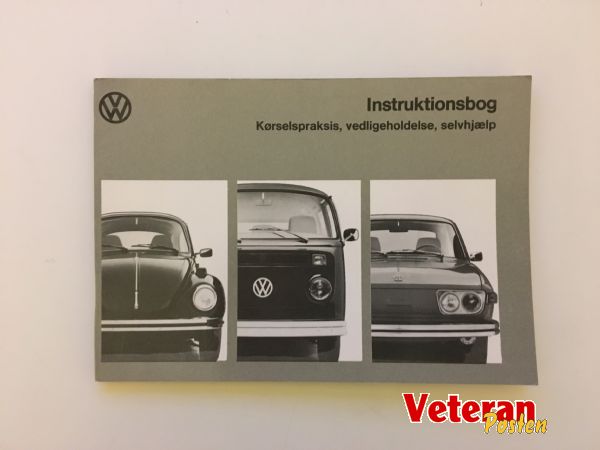 VW Instruktionsbog  